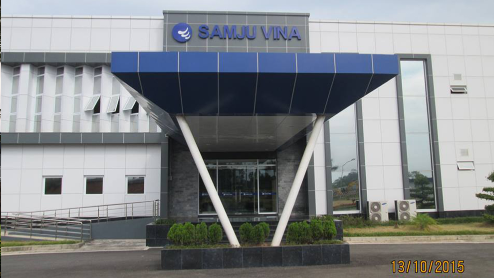 Dự án nhà máy samju vina