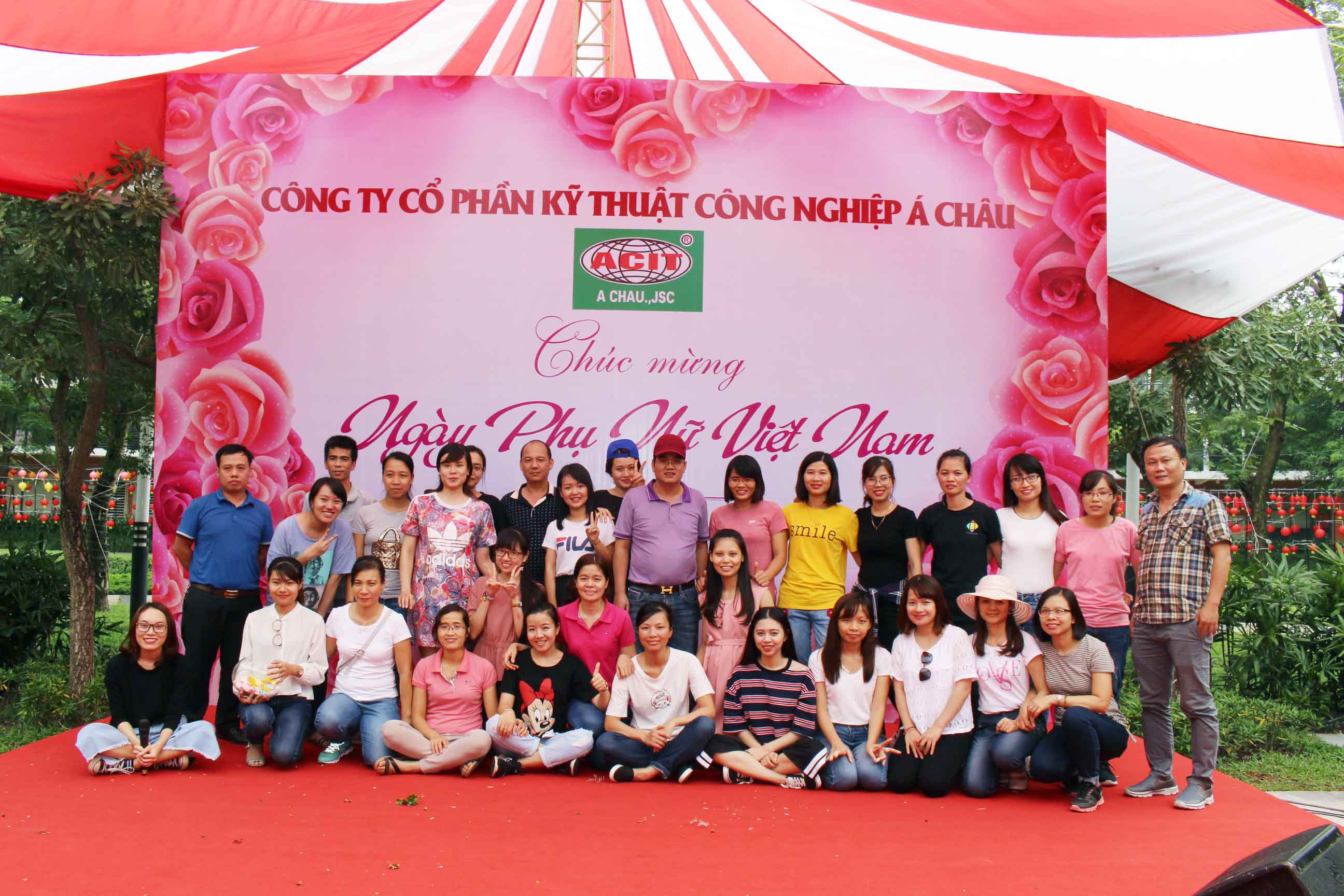 Acit tổ chức kỷ niệm ngày phụ nữ việt nam 20/10