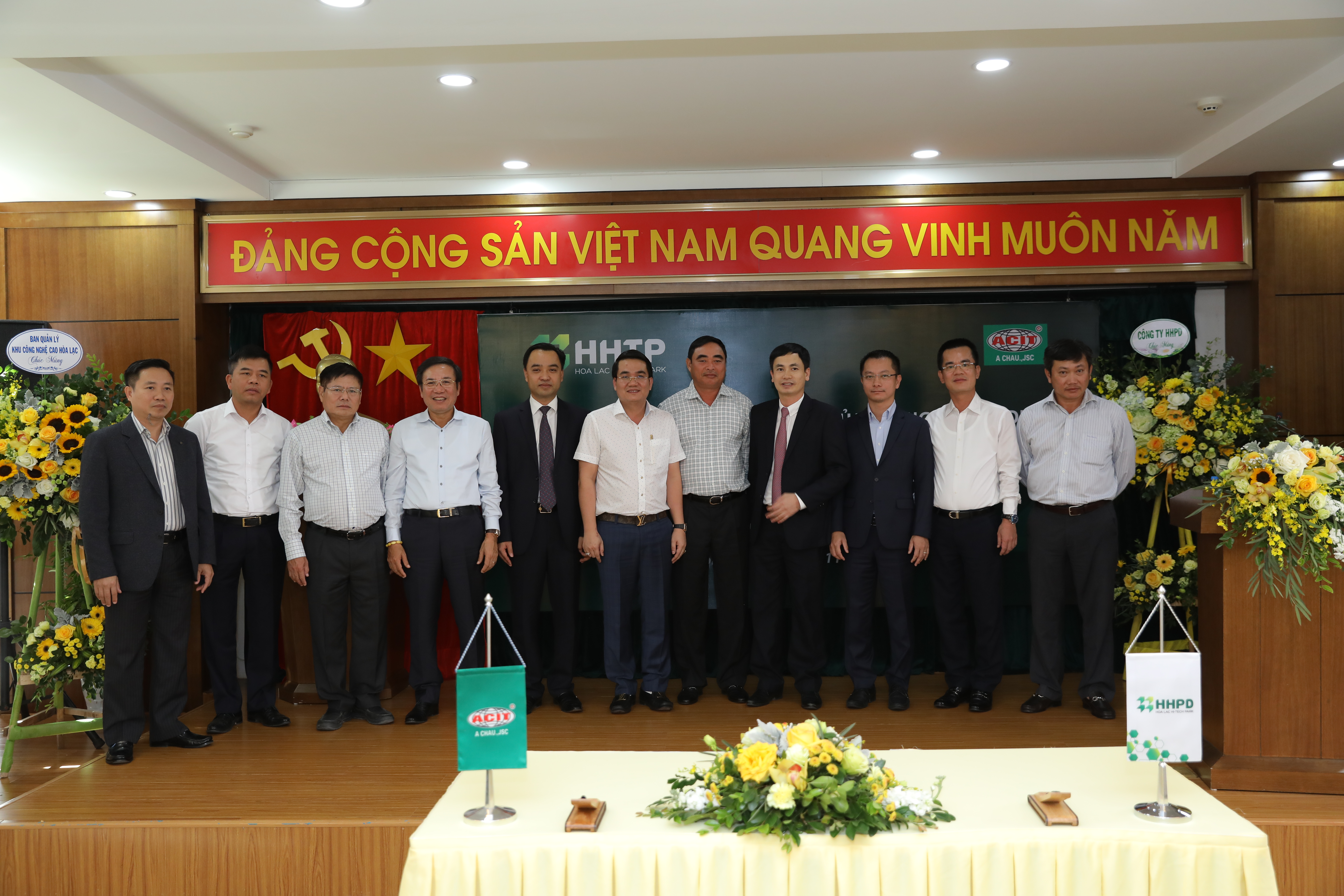 Acit đón nhận quyết định chủ trương đầu tư dự án 