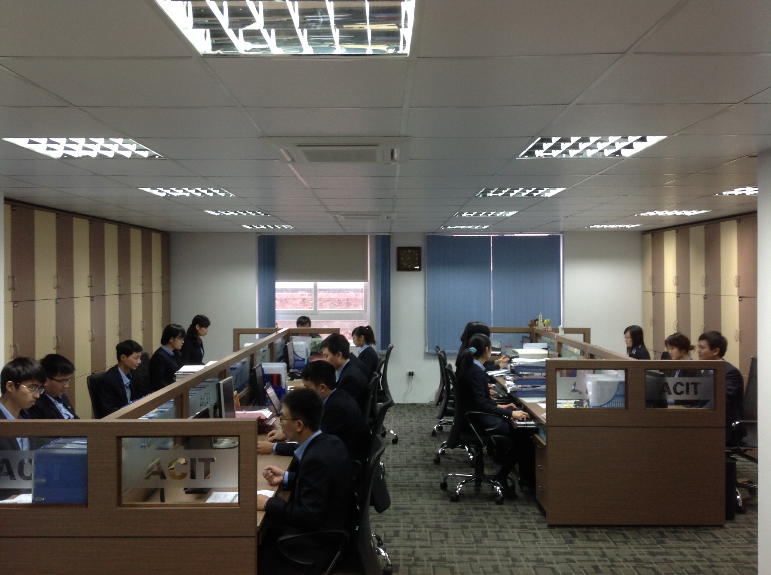 Trụ sở làm việc mới của ACIT tại số 25 tân mai, quận hoàng mai, thành ...