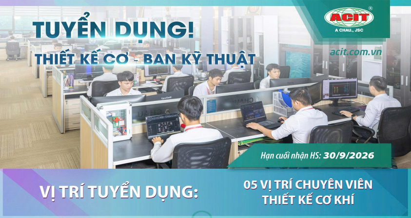 Tuyển dụng nhân sự: Chuyên viên Ban Kỹ thuật