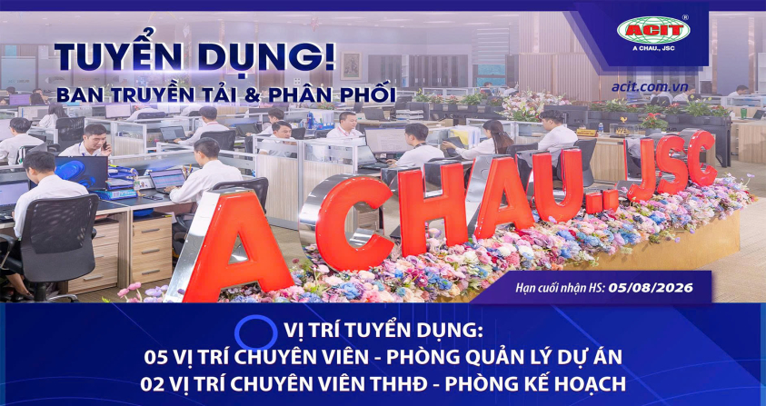 Tuyển dụng nhân sự: Ban Truyền tải & Phân phối
