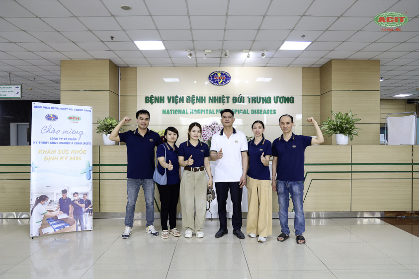 Hơn 1000 CBCNV ACIT tham gia khám sức khỏe định kỳ 2026