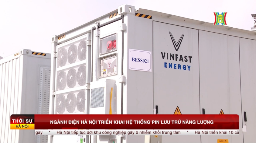 [THHN1] THỜI SỰ HÀ NỘI | ACIT ĐỒNG HÀNH CÙNG EVNHANOI NÂNG TẦM LƯỚI ĐIỆN THỦ ĐÔ VỚI CÔNG NGHỆ BESS