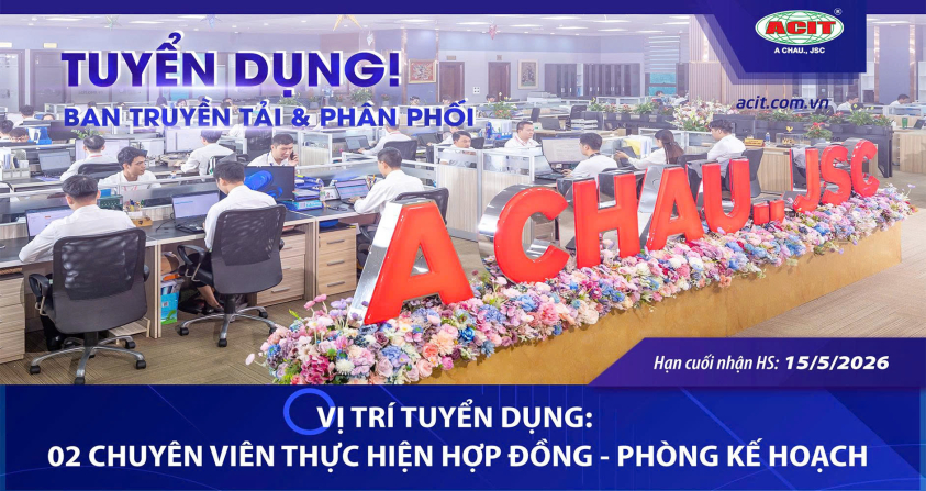 Tuyển dụng nhân sự: Chuyên viên thực hiện hợp đồng