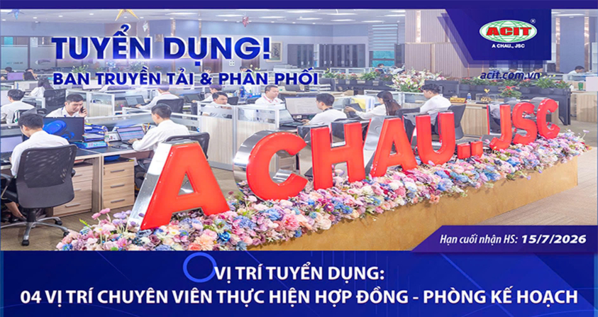 Tuyển dụng nhân sự: Chuyên viên thực hiện hợp đồng